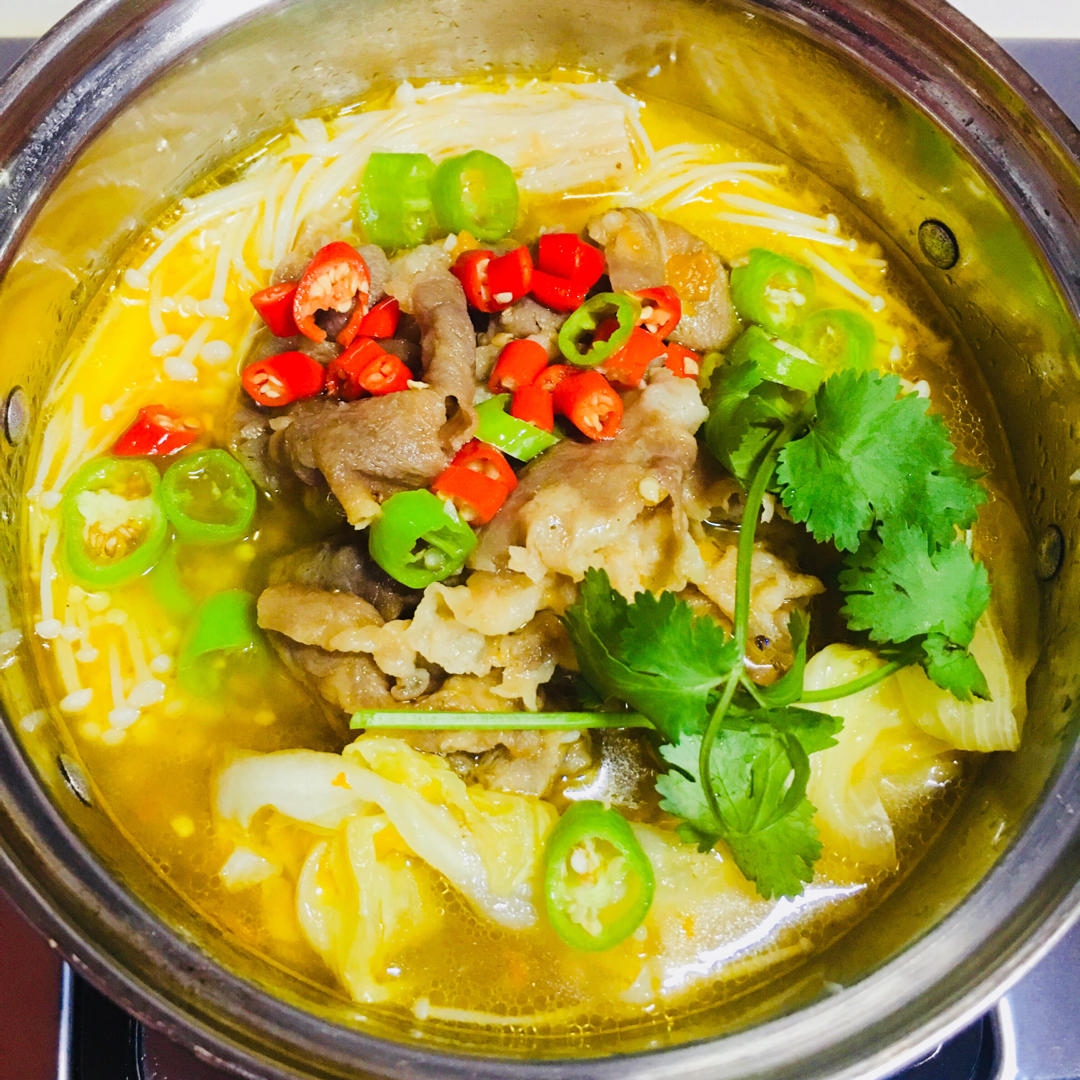年夜饭必吃的酸汤肥牛
