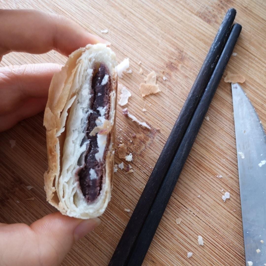 酥皮绿豆饼（简易大包酥）