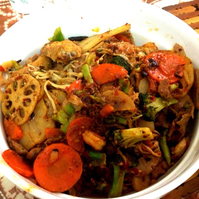麻辣香锅鸡翅