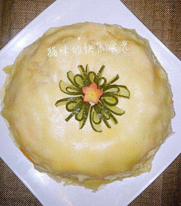 木瓜千层蛋糕的做法