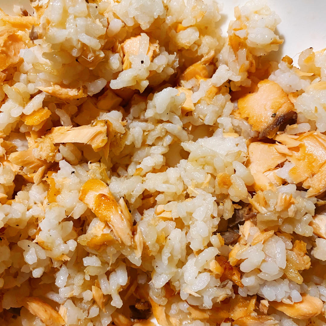 三文鱼炒饭