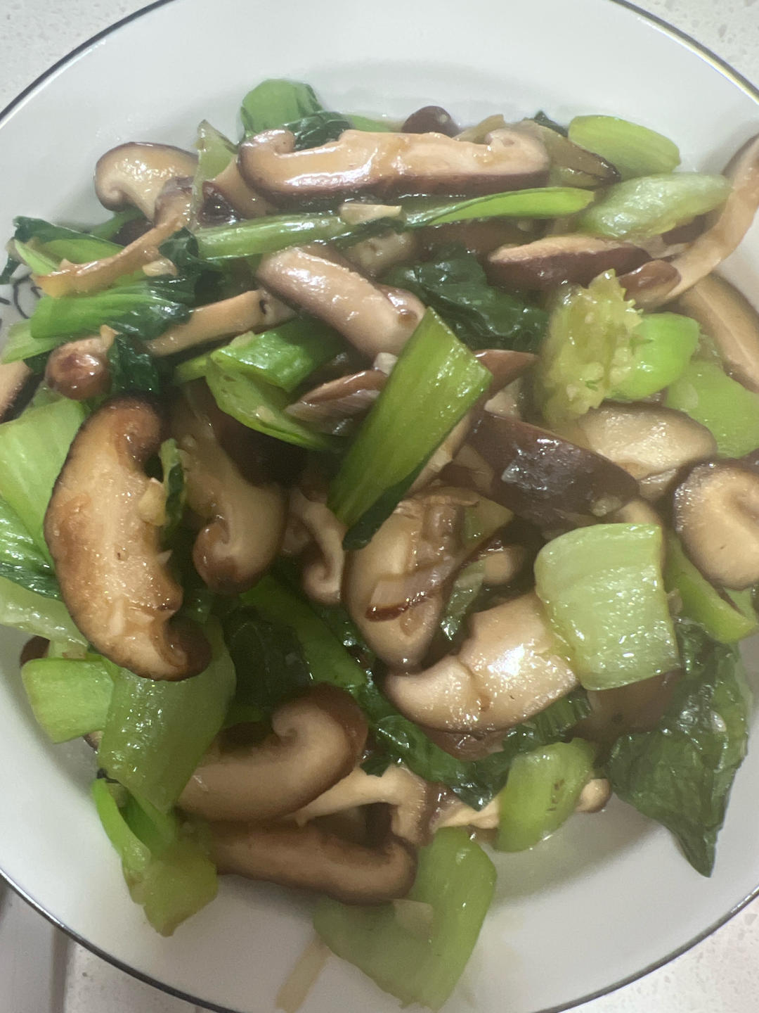 香菇油菜（简单快手）