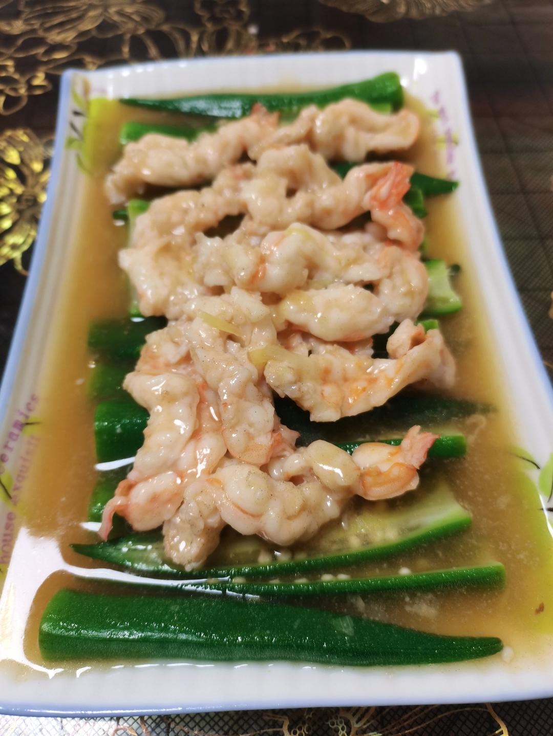蒜蓉秋葵