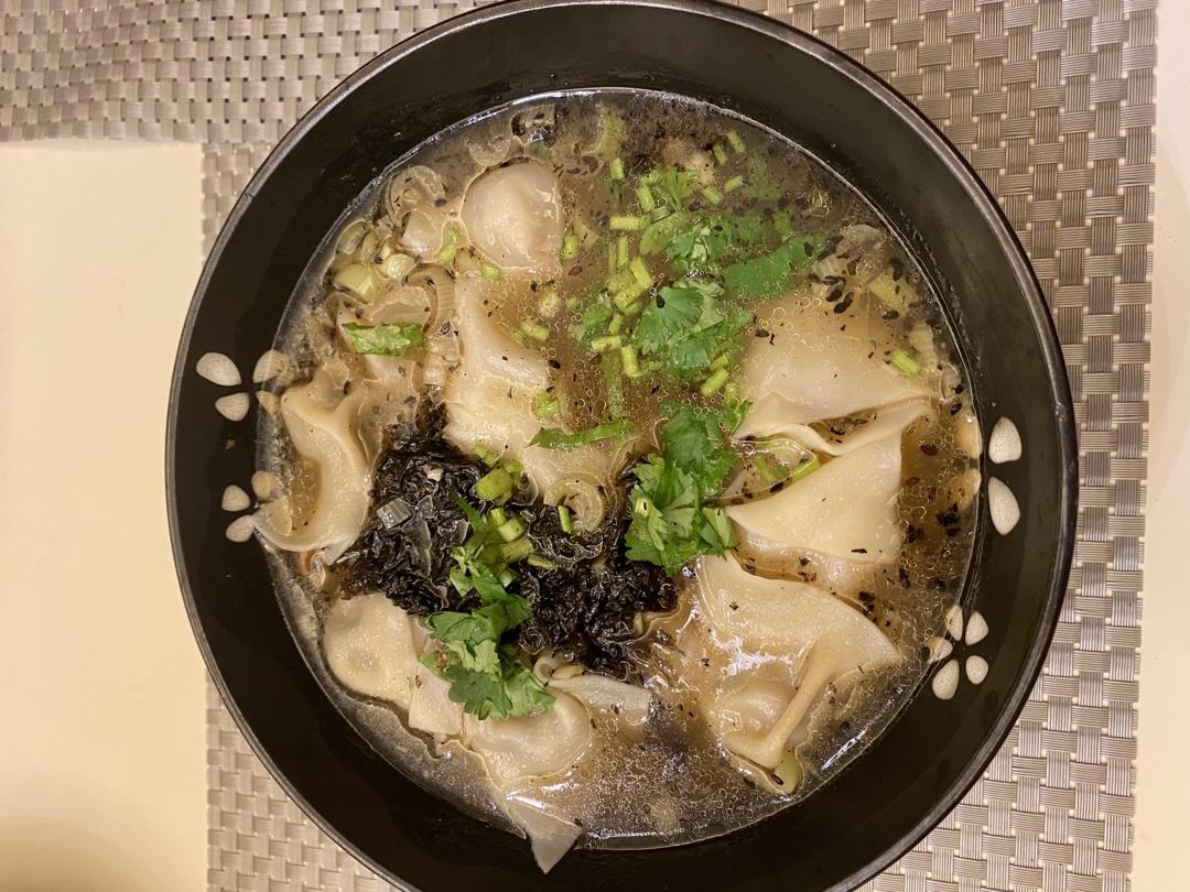 🔥好吃到汤汁都不剩❗️酸汤馄饨❗️