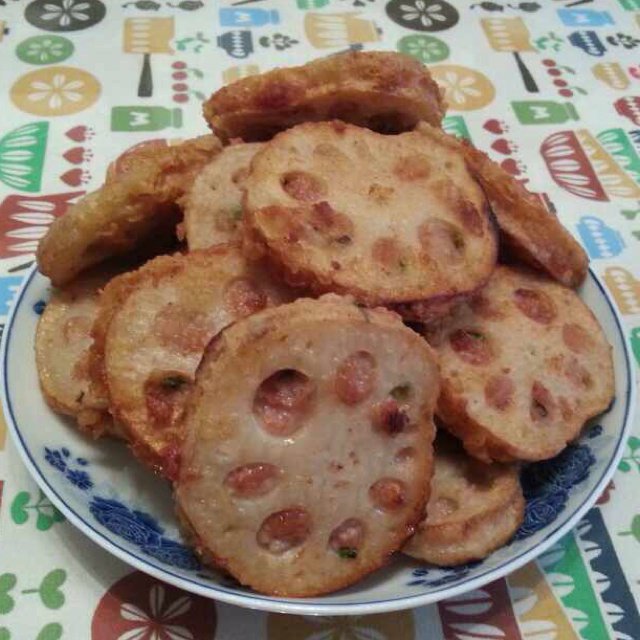 香煎藕饼
