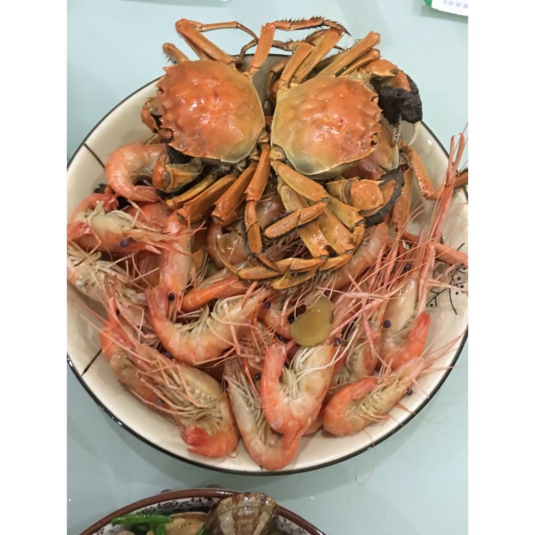 清蒸螃蟹