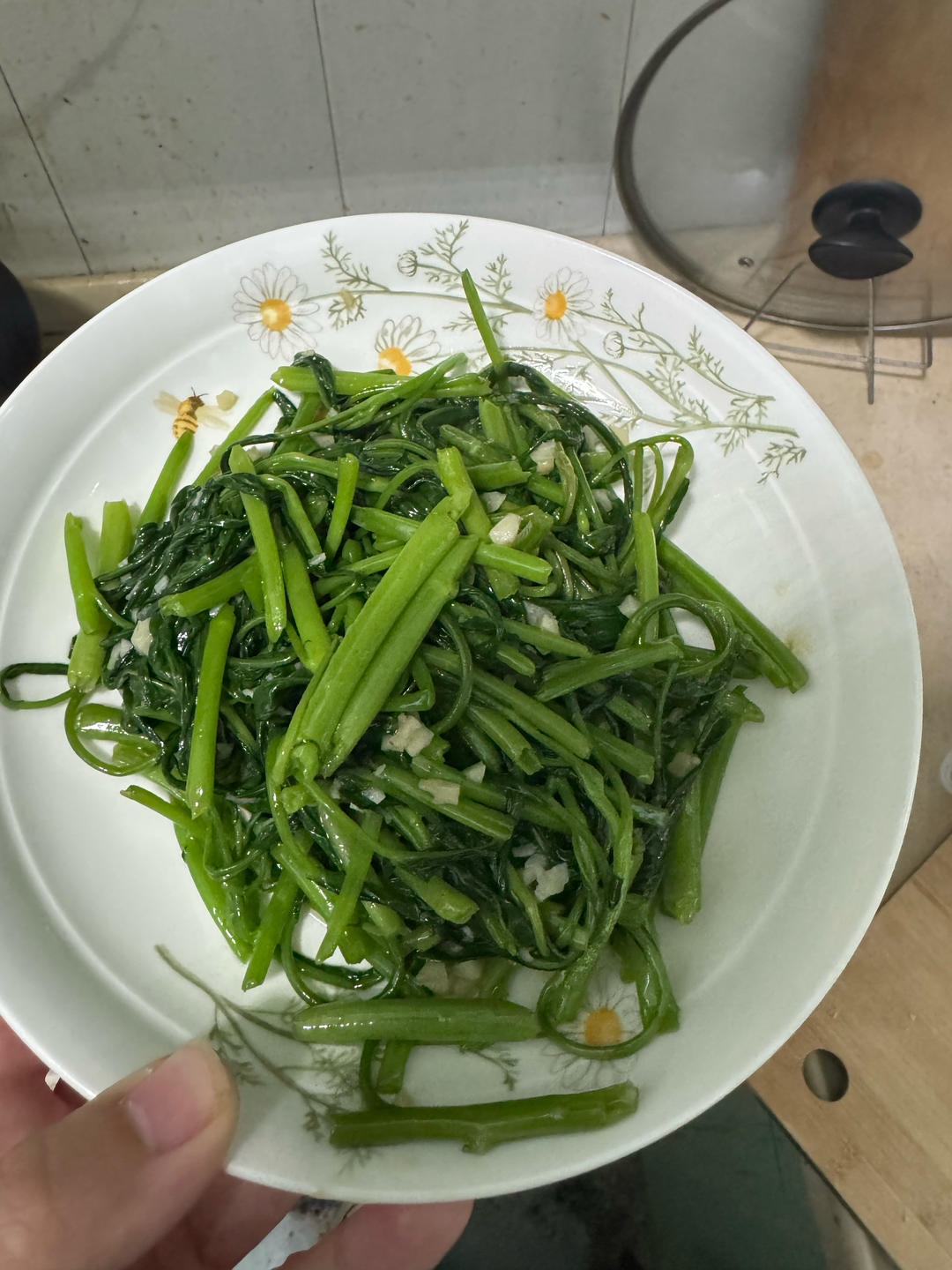 蒜香空心菜❗️5分钟快手菜