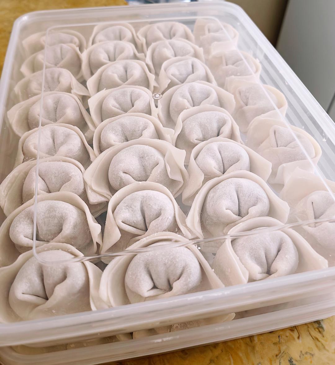 上海大馄饨包法