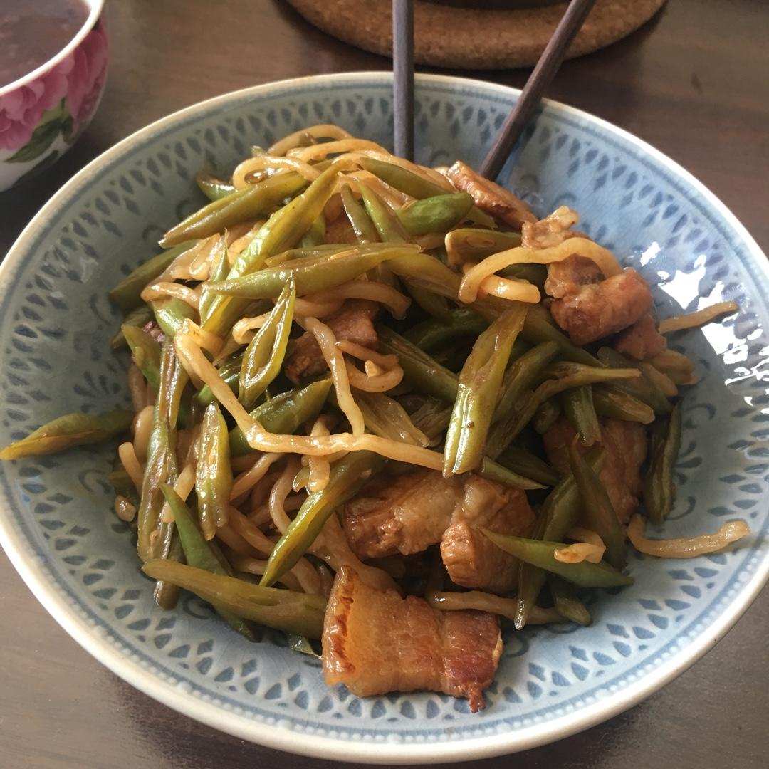 豆角焖面