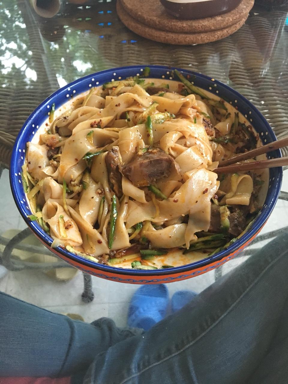 不用水洗的自制凉皮，零失败