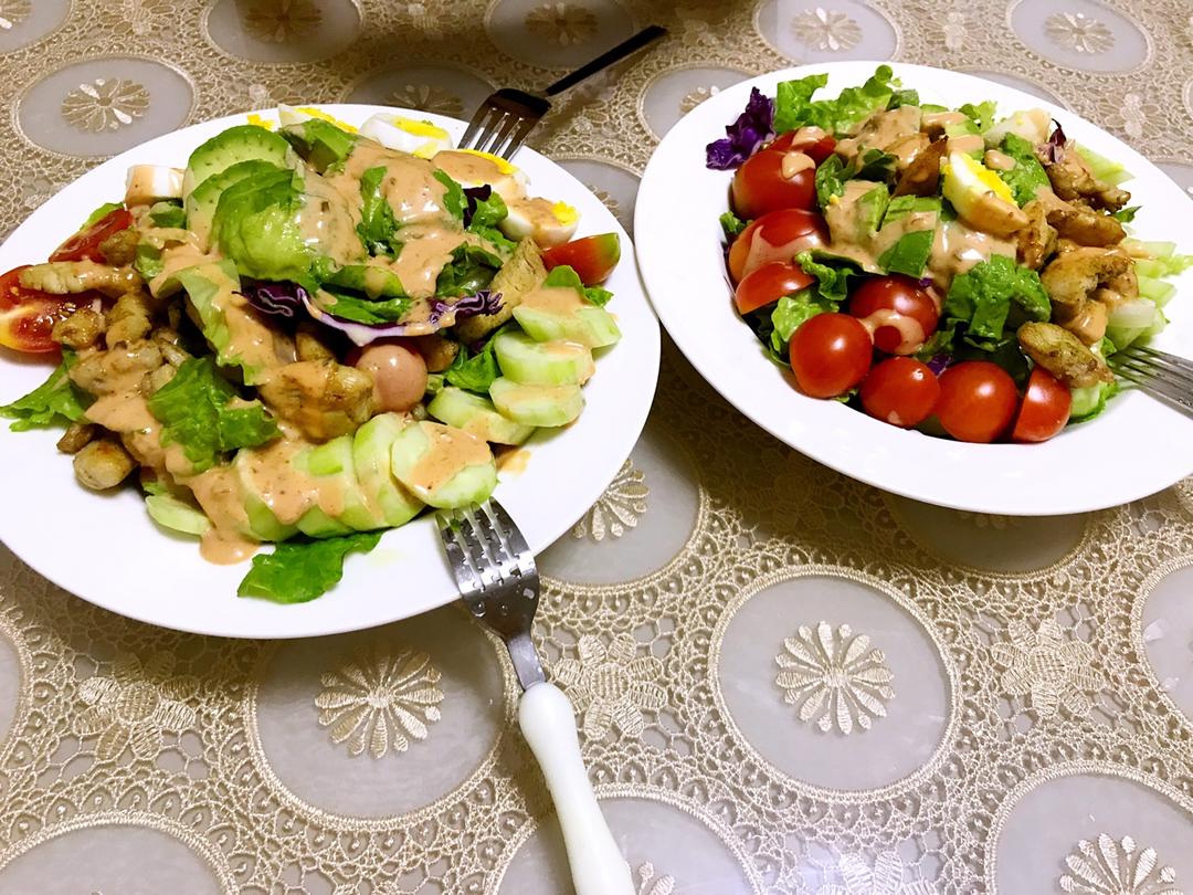 营养齐全的【Cobb Salad】