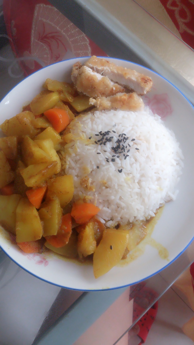 炸猪排咖喱饭