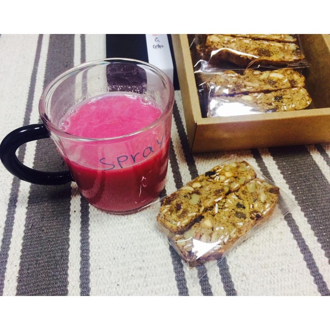 【健康零食】燕麦坚果意式脆饼