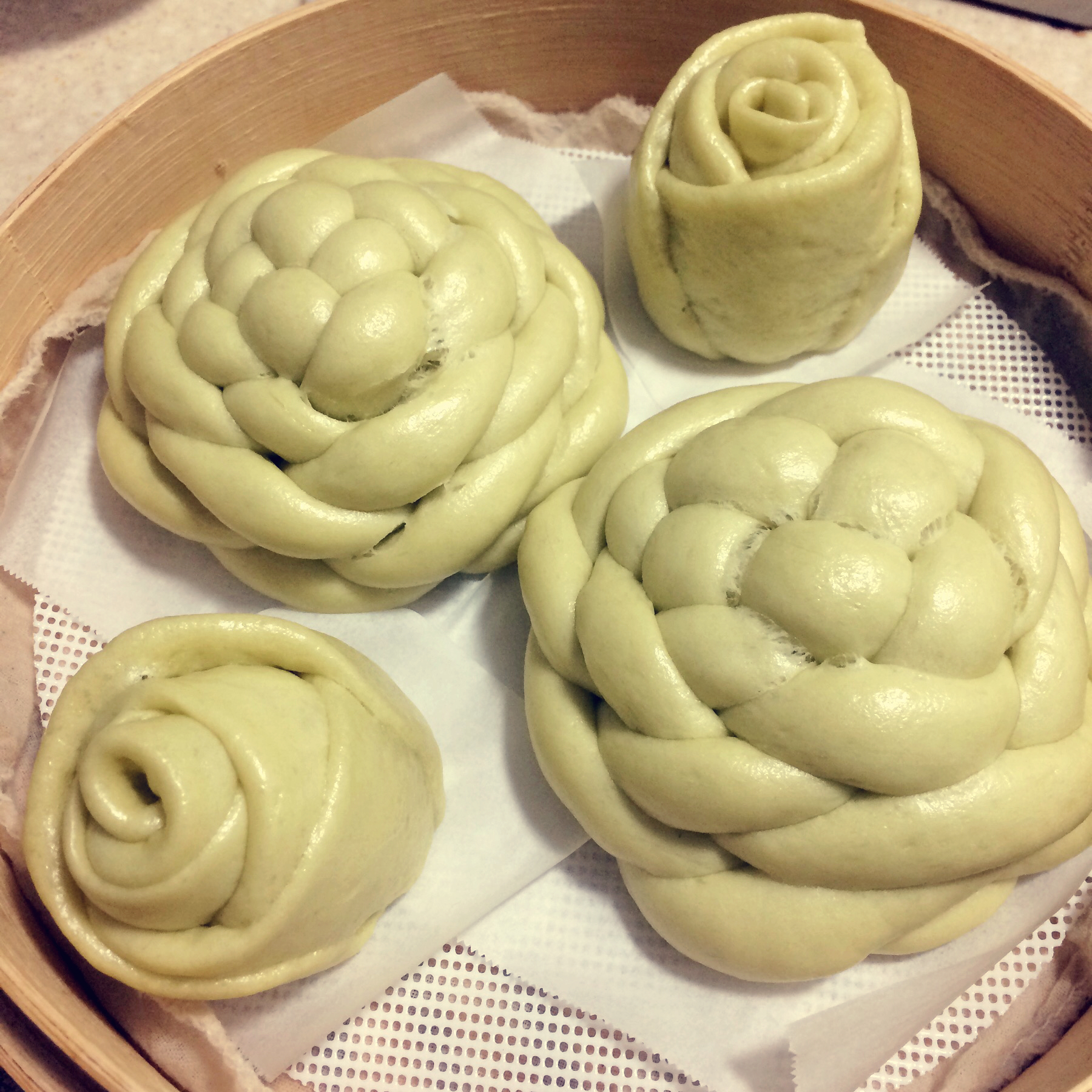 绣球馒头