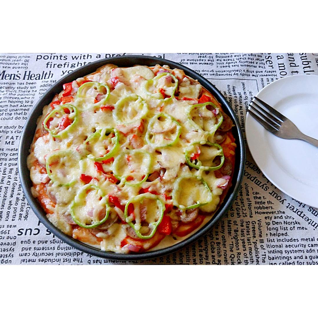 8寸纯手工什锦披萨