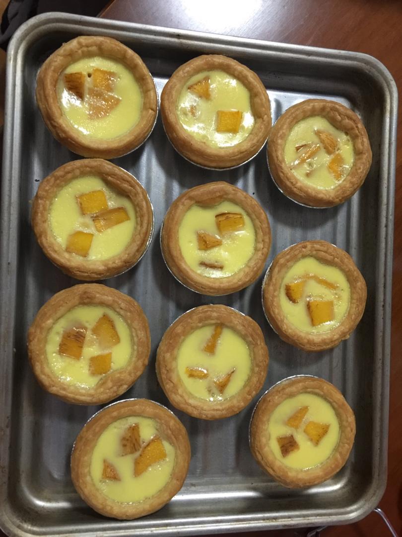 🥧超简单快手的蛋挞~（🥚全蛋液👉无淡奶油）