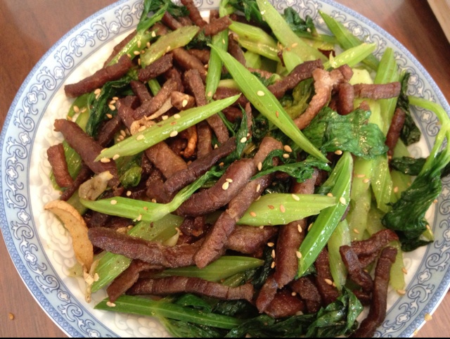 干煸牛肉丝