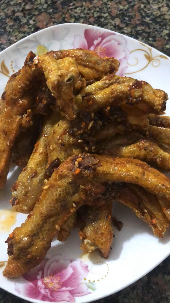下酒菜—炸鸭脚