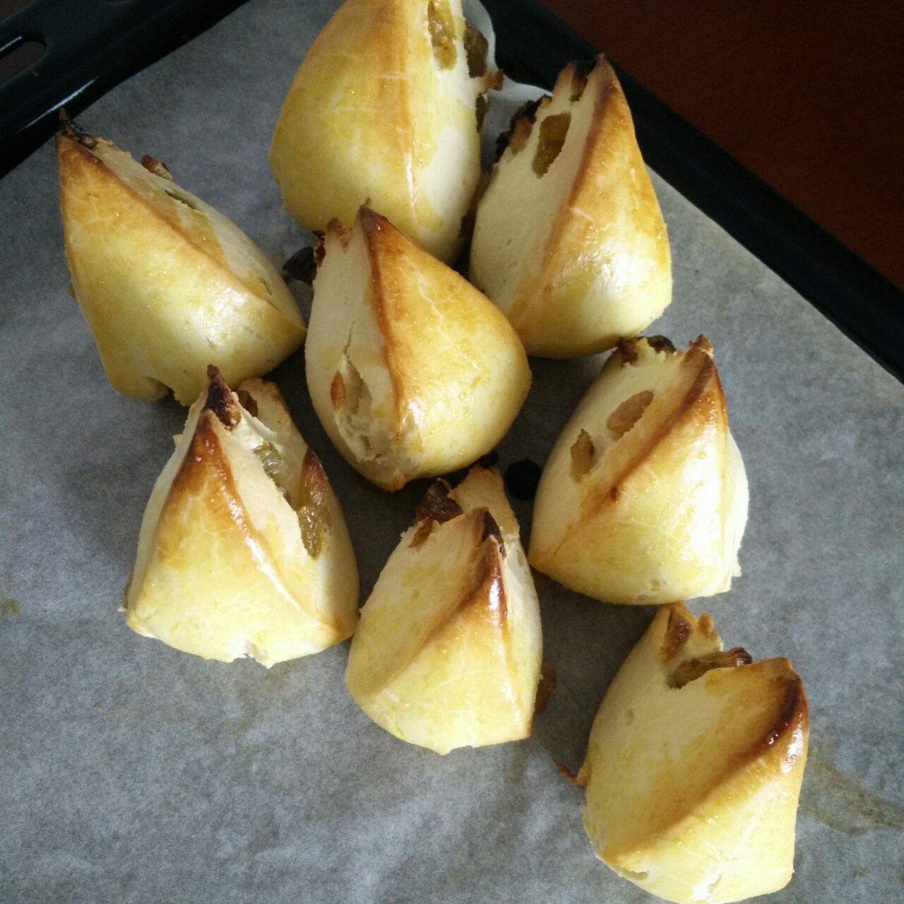 葡萄干司康（酵母版）