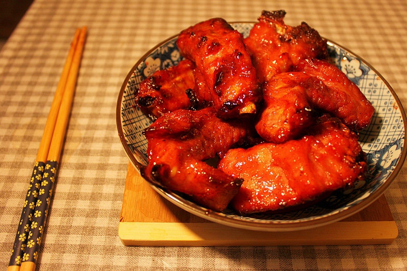 蜜汁烤肋排
