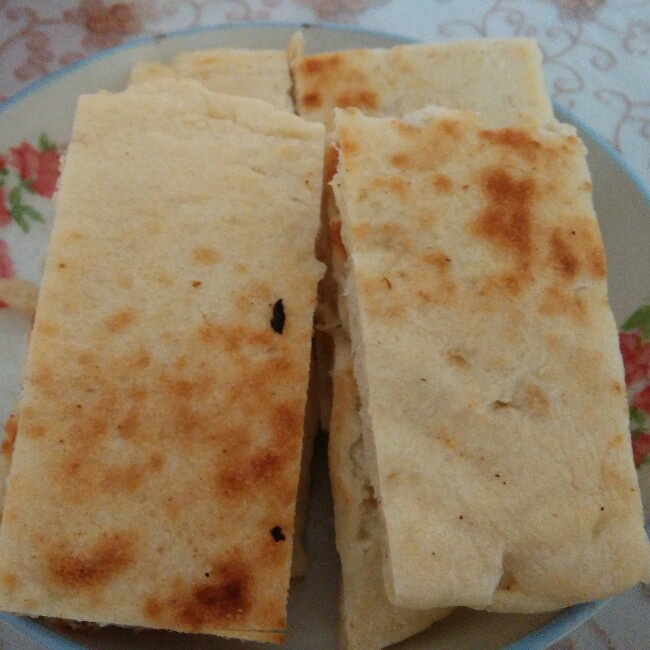 葱香发面饼