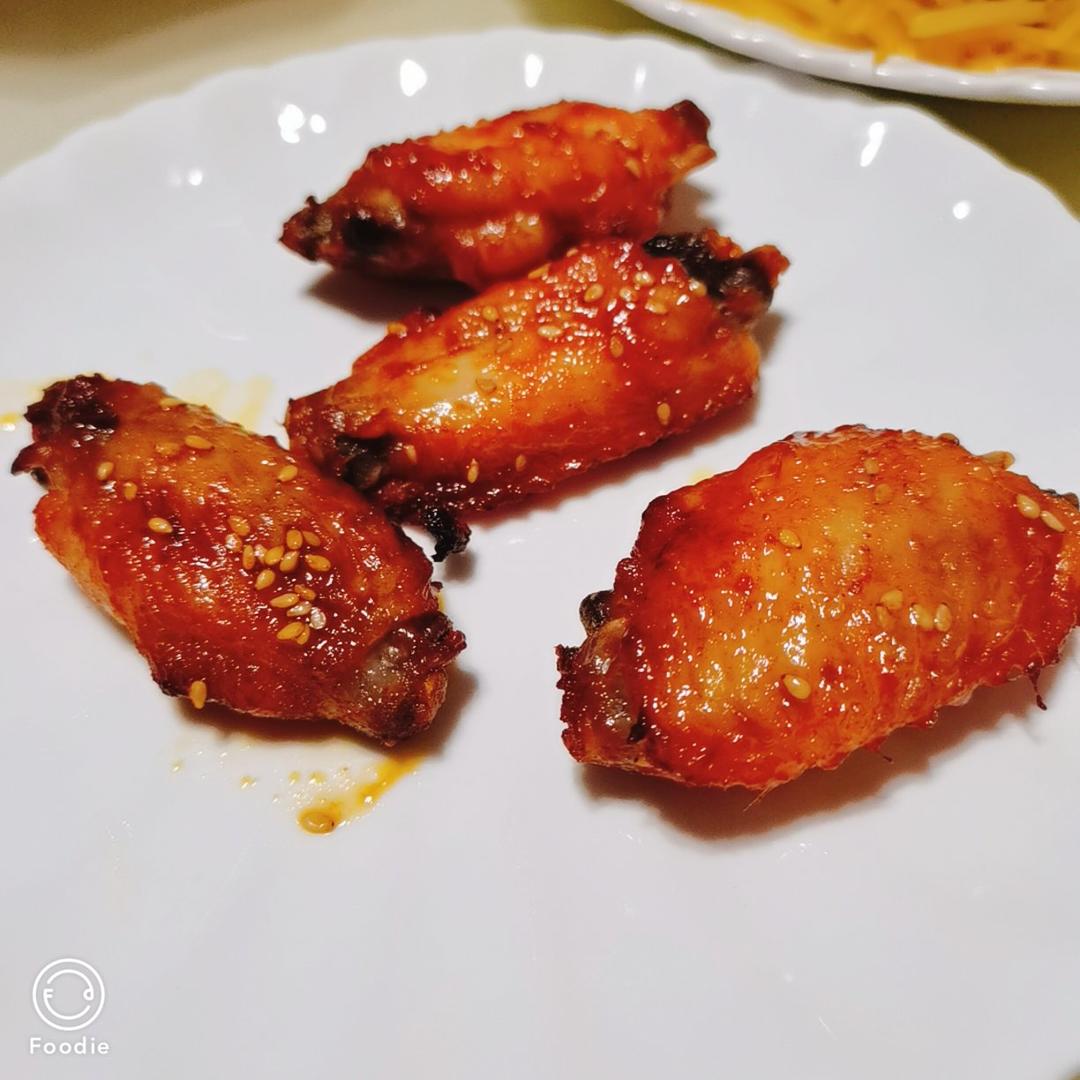 蜜汁鸡翅 Honey Coated Roast Chicken Wings