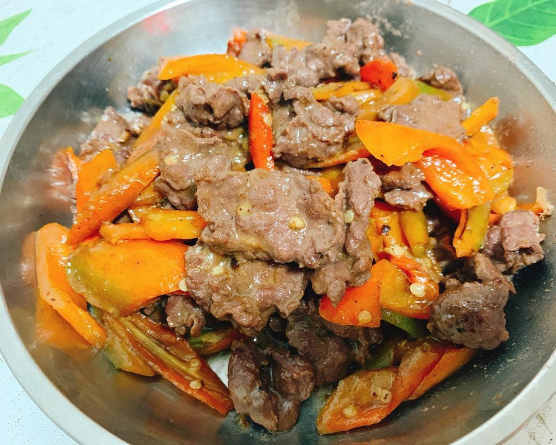 尖椒炒牛肉