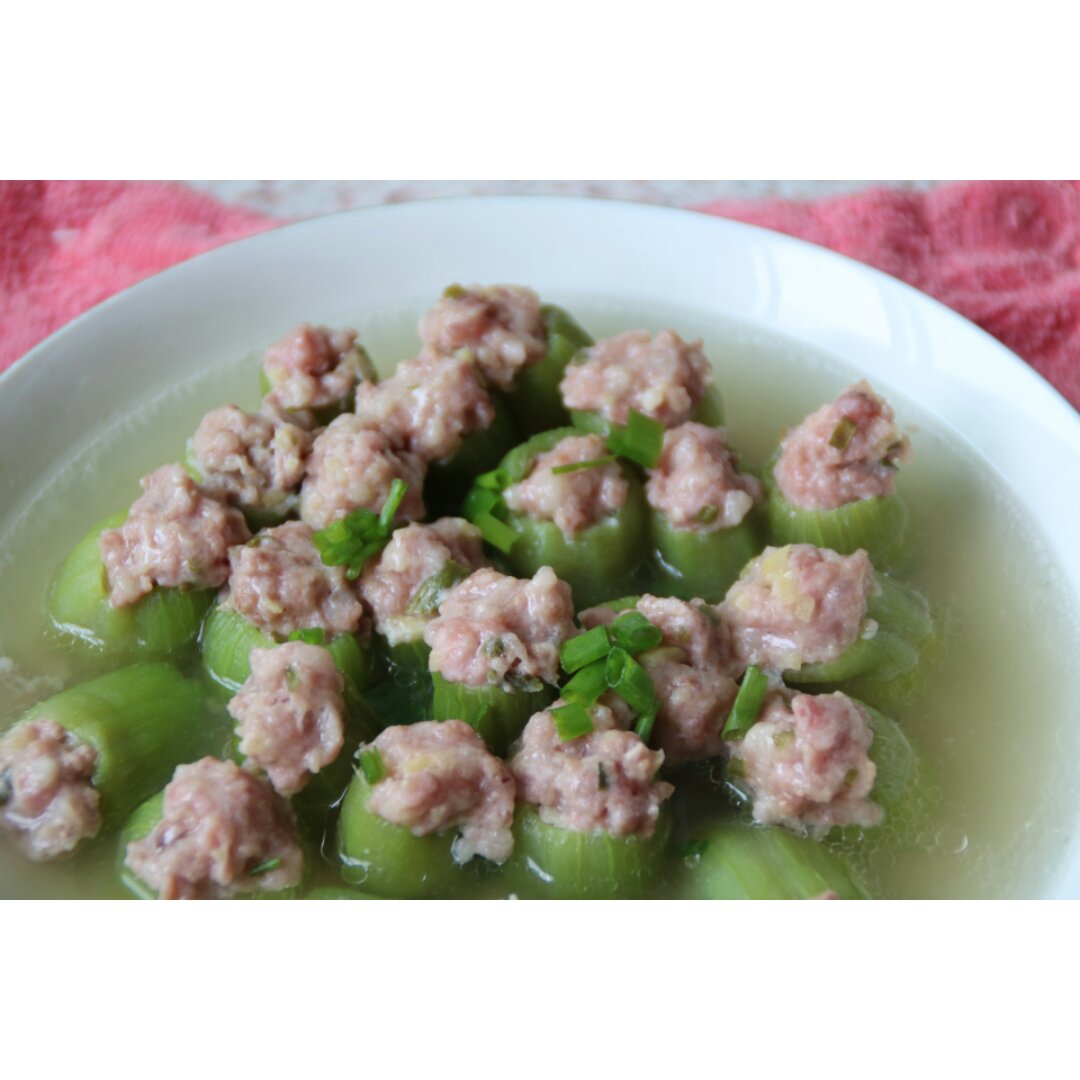 丝瓜酿肉