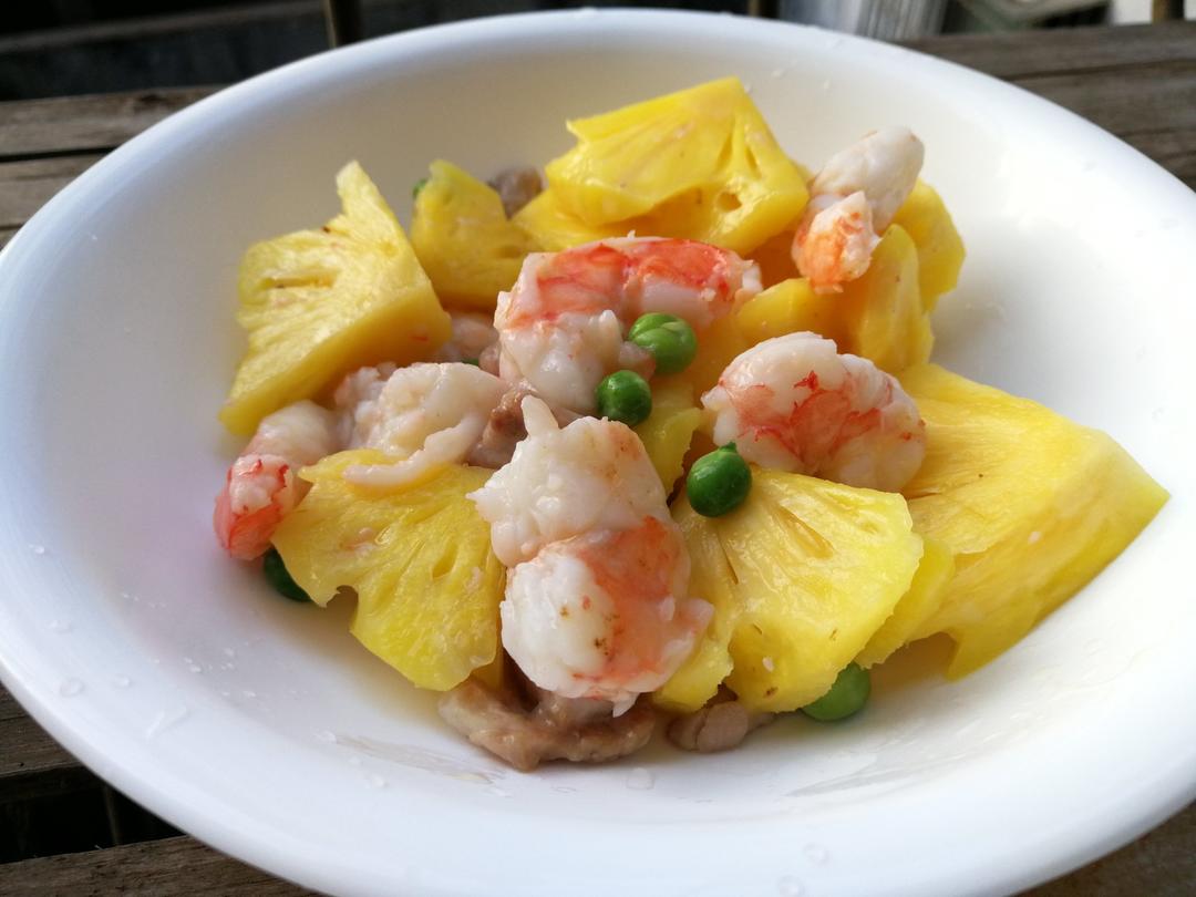 手机用户3326_nf4v做的菠萝炒虾仁