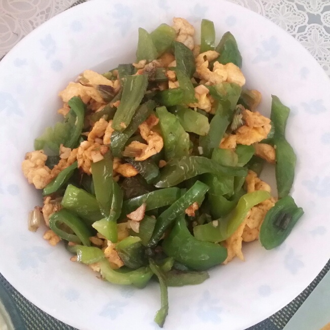 青椒鸡蛋