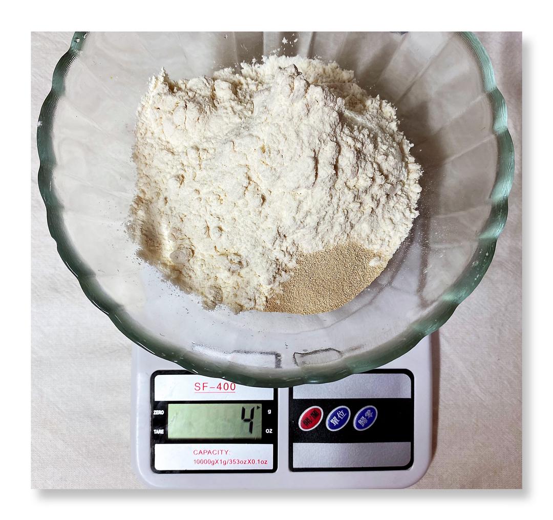 纯奶手撕吐司的做法 步骤1