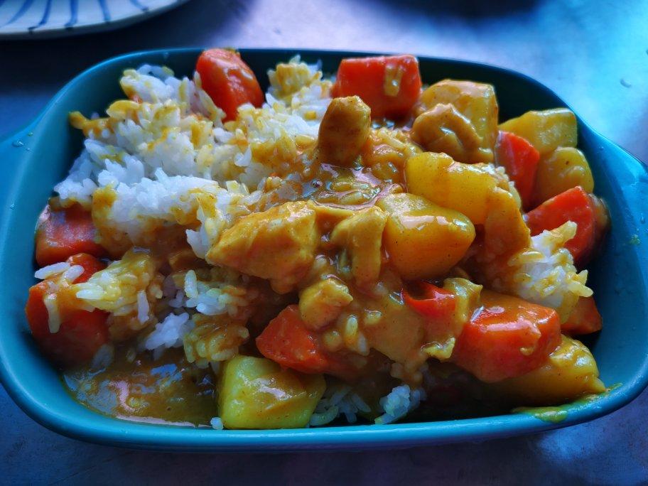咖喱鸡饭