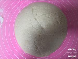 香葱鸡肉松包---5度冷藏基础发酵的做法 步骤7