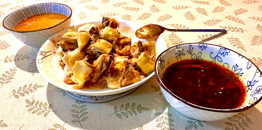 简单一鸡两吃的做法