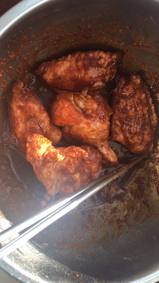 酸辣烤鸡翅腌料的做法