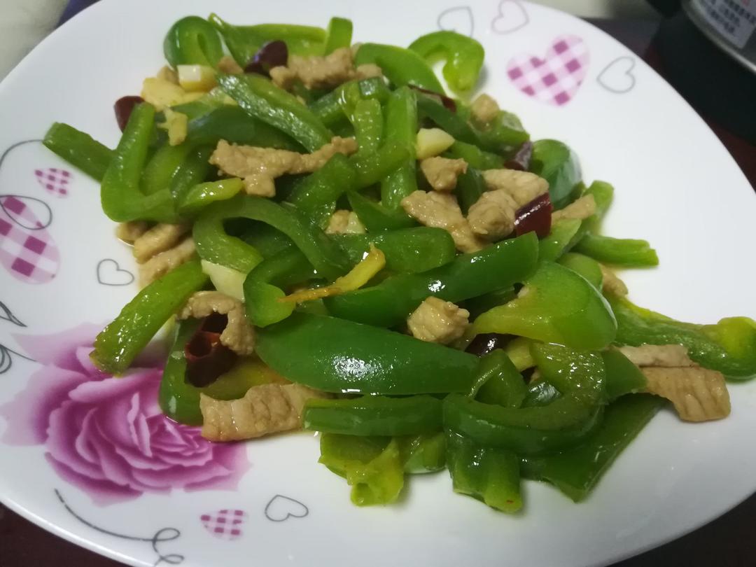 孜然青椒炒肉