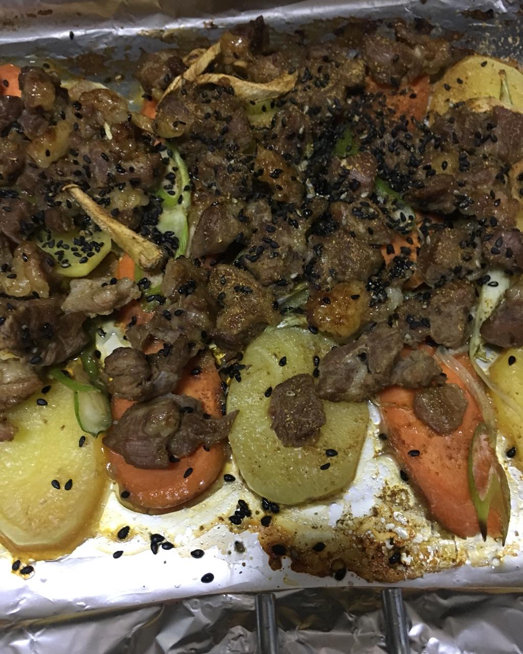 烤箱版孜然羊肉