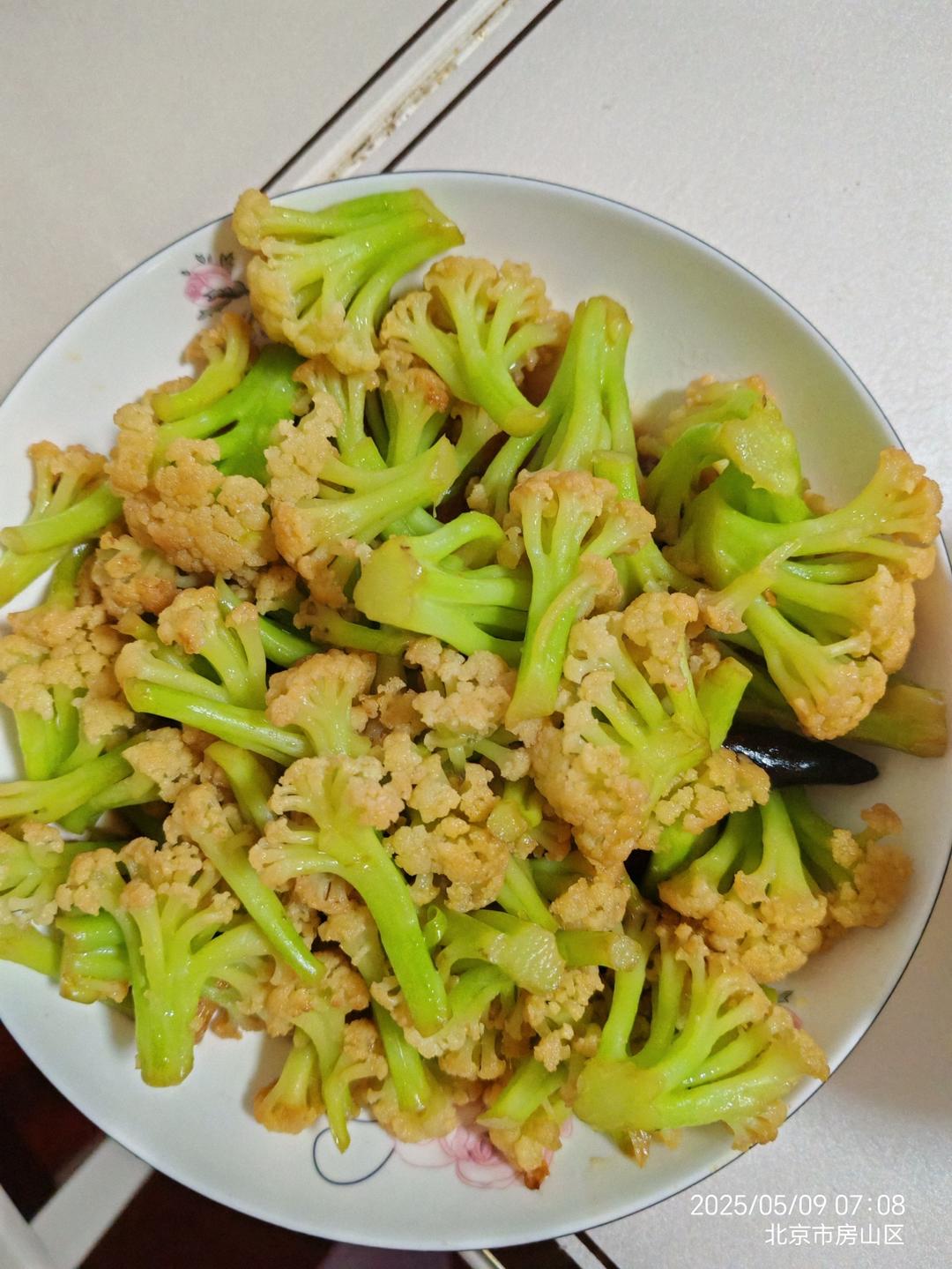 无肉简易版干煸菜花