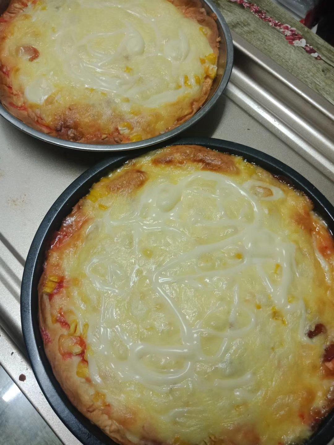 八寸披萨（附带饼皮做法）