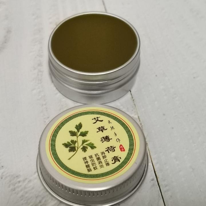 薄荷艾草膏，夏季驱蚊神器o