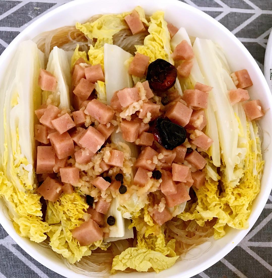 蒜蓉粉丝娃娃菜