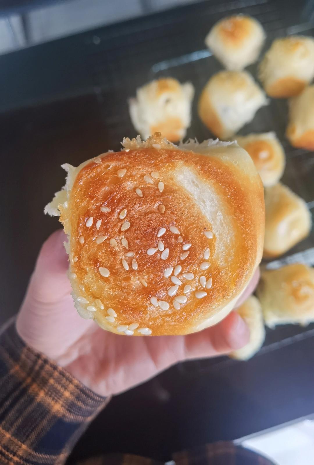脆底蜂蜜小面包