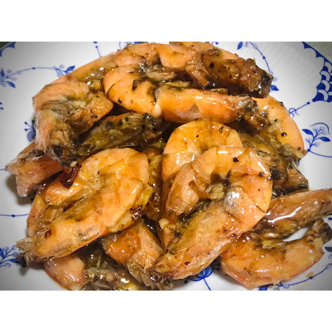台式胡椒柠檬虾
