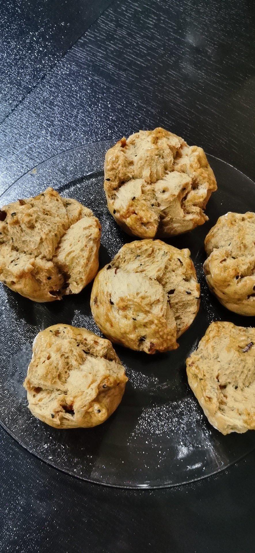 妥妥的红糖开花馒头