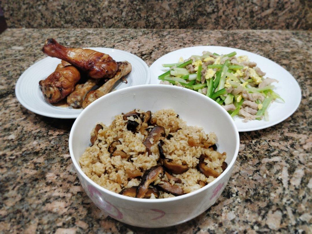香菇油饭