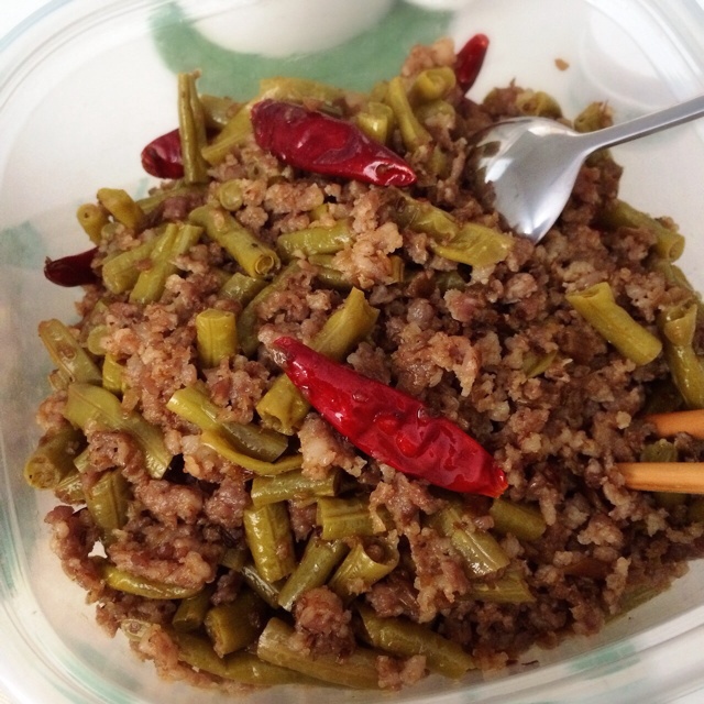 肉末豇豆