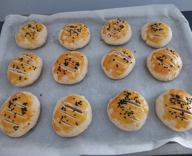 一次性做两种口味的老婆饼的做法