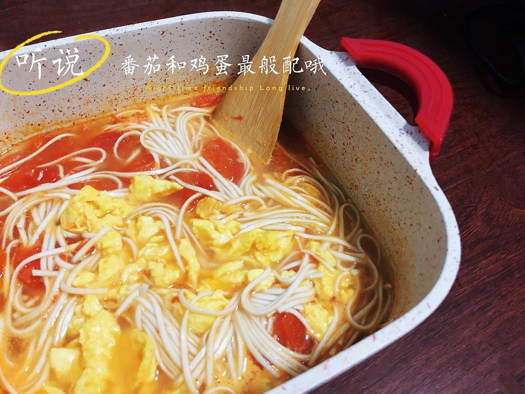 超级入味好吃的番茄鸡蛋面