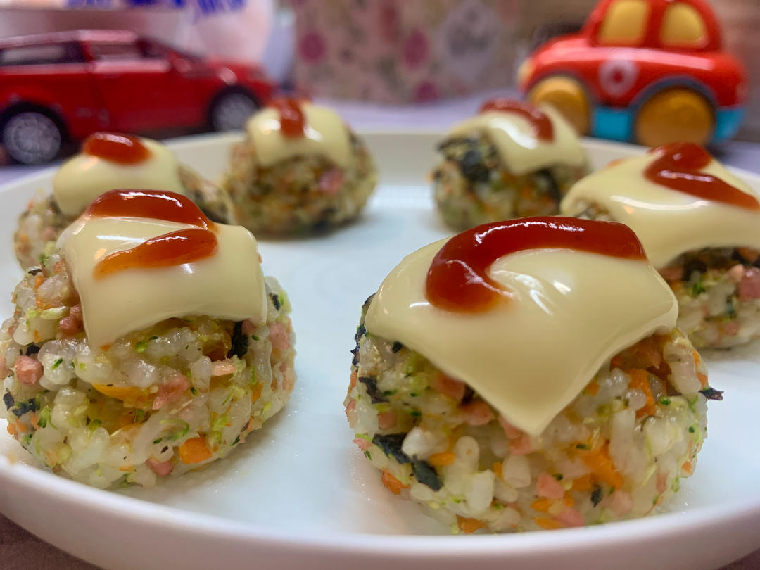 【五彩小饭团】有米有菜，有肉有奶有海鲜🥰