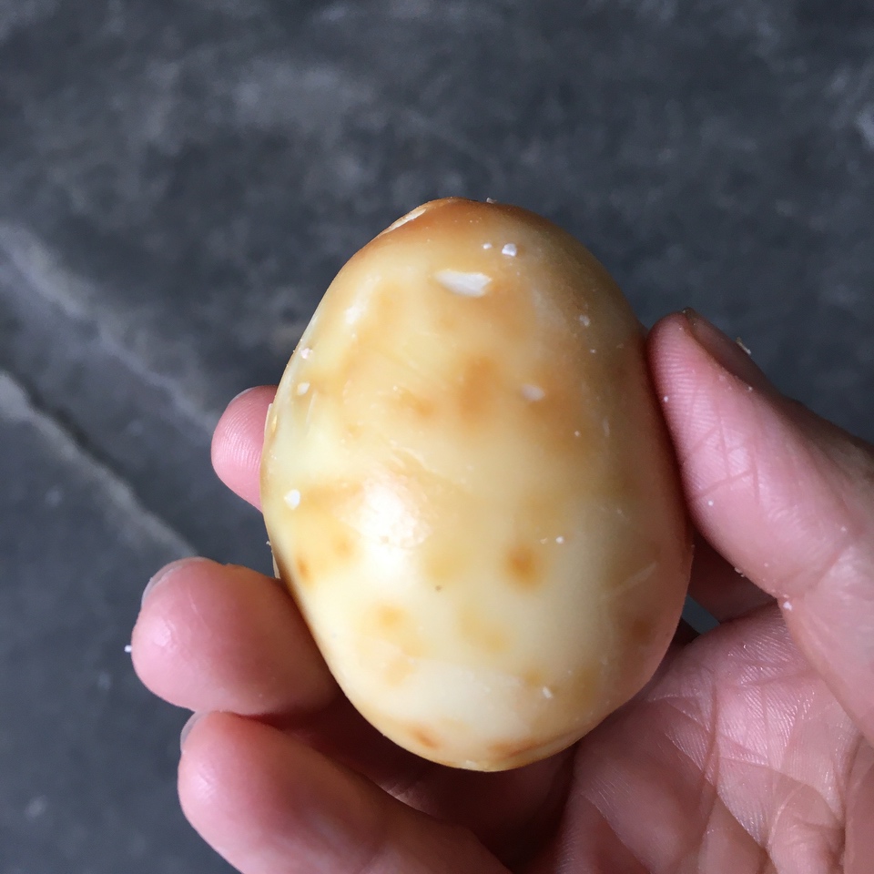 炸锅盐焗蛋的做法